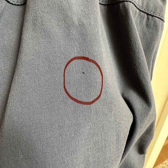 Columbia Outdoor Hiking Skort in Blue Adjustable Side Cinches Size Large - Picture 13 of 13